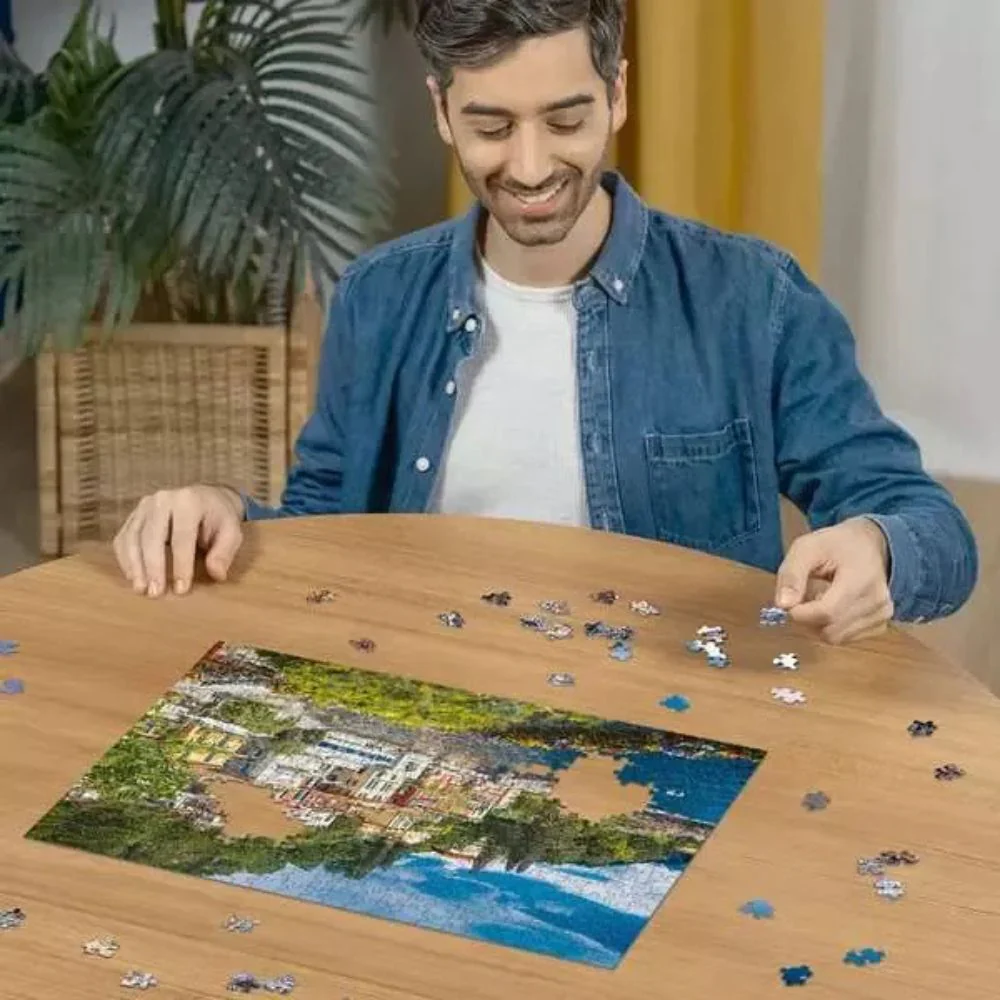 Ravensburger Rompecabezas Lake Como Italy 500 Pzs - Image 2