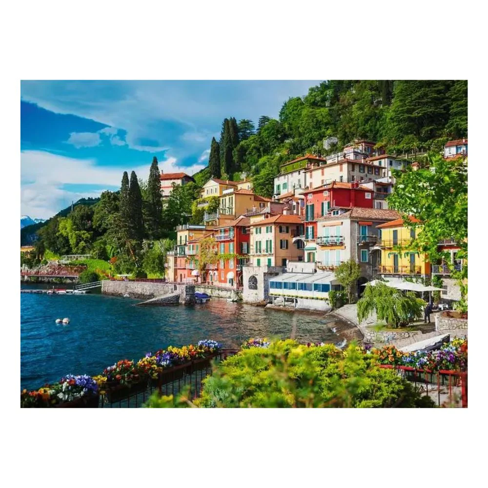 Ravensburger Rompecabezas Lake Como Italy 500 Pzs - Image 3