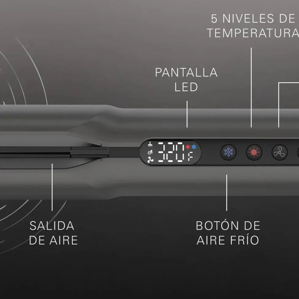 Riva Hair Pro Plancha De Aire Iónica NanoGlide - Image 3