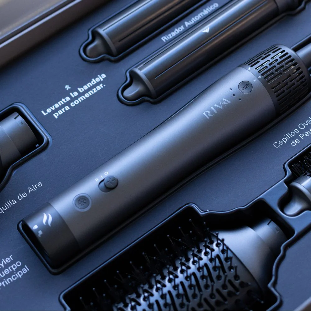 Riva Hair Pro Secador De Aire Iónico Aerostyle Negro - Image 3
