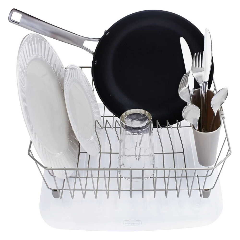 Rubbermaid Escurridor De Platos Pequeño Blanco - Image 3