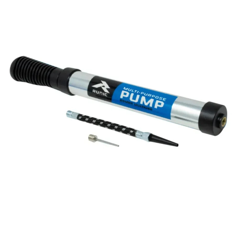 Runic Bomba Para Inflar Multiusos Acero Inoxidable 10"