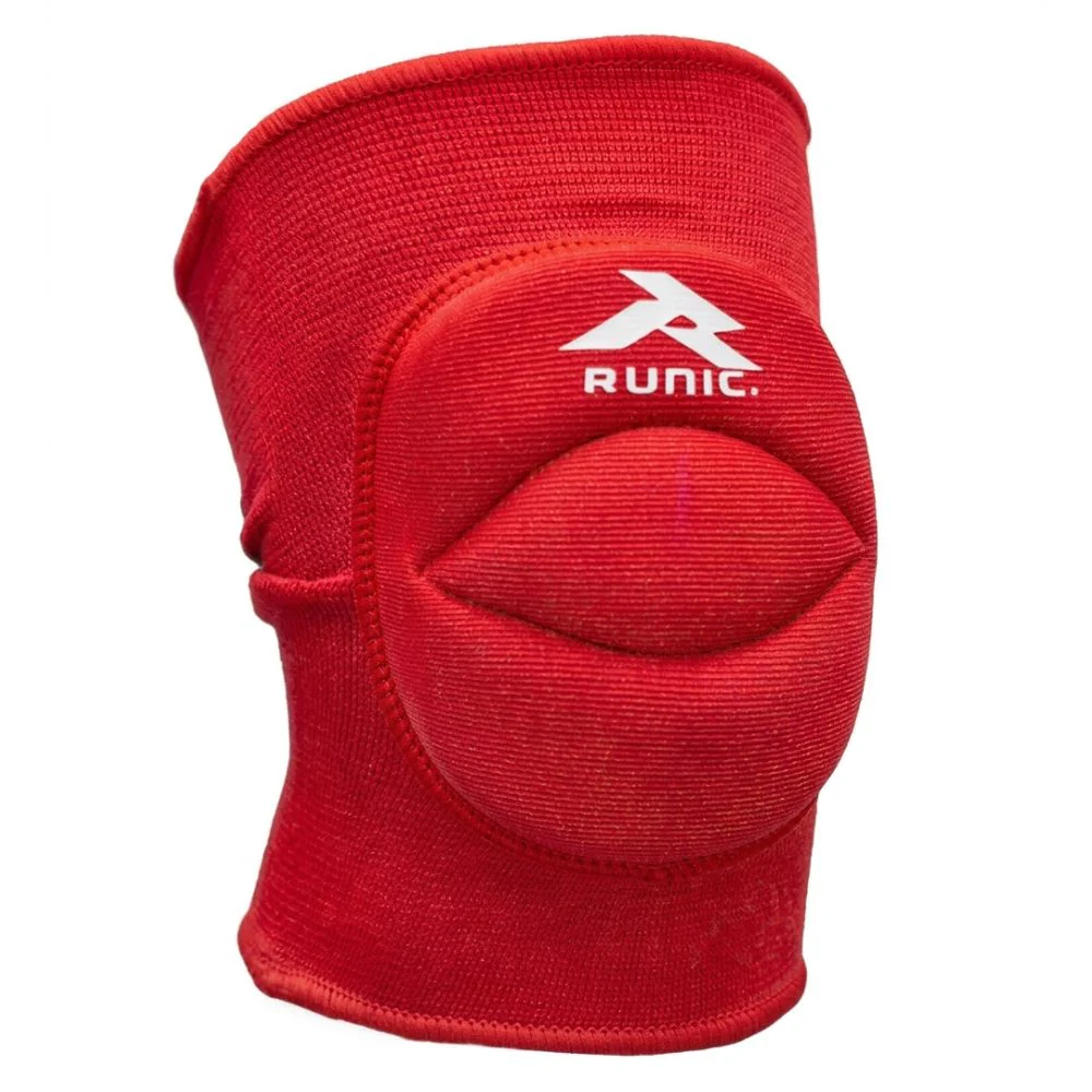 Runic Rodillera Deportiva Básica Volleyball Acolchada Red - Image 2