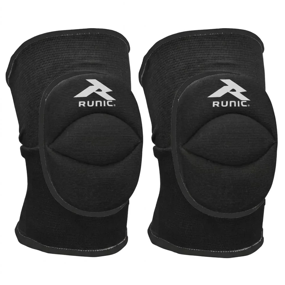 Runic Rodillera Deportiva Básica Volleyball Acolchada Black