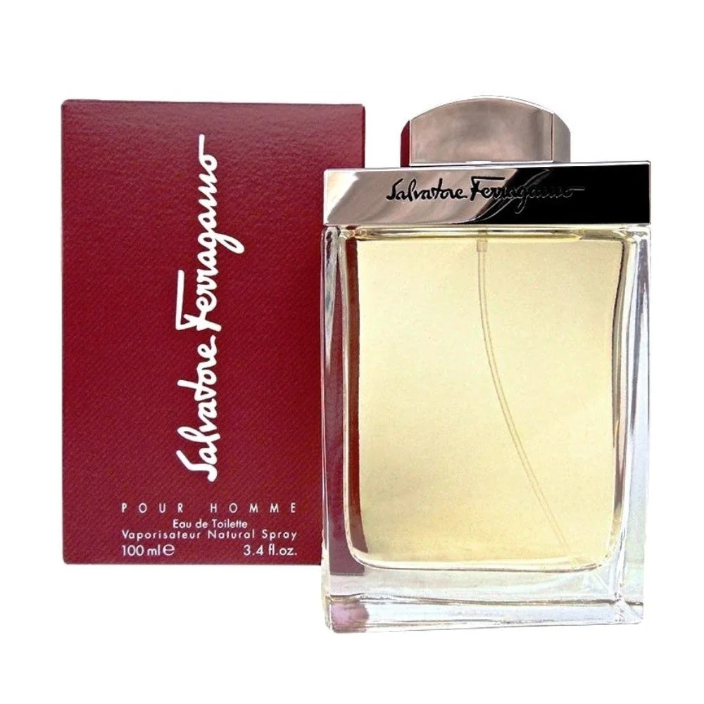 Salvatore Ferragamo Pour Homme Eau De Toilette For Men 100ml