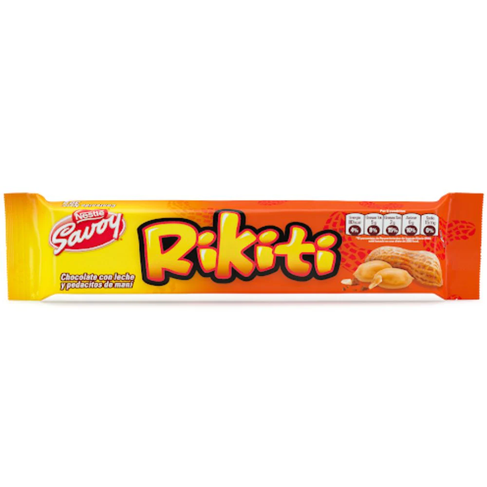 Savoy Rikiti Chocolate Mani 30gr