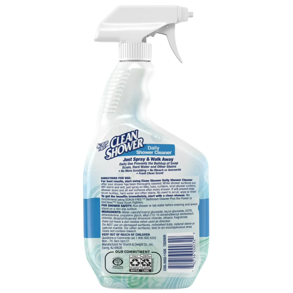 Scrub Free Clean Shower Limpiador Diario para Duchas sin Cloro y sin Amoniaco 946ml - Image 2
