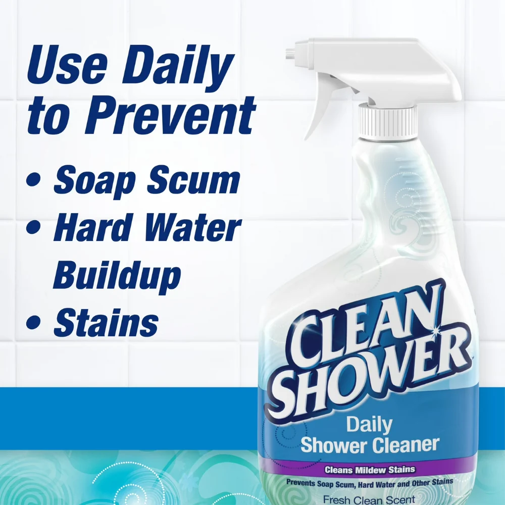 Scrub Free Clean Shower Limpiador Diario para Duchas sin Cloro y sin Amoniaco 946ml - Image 3