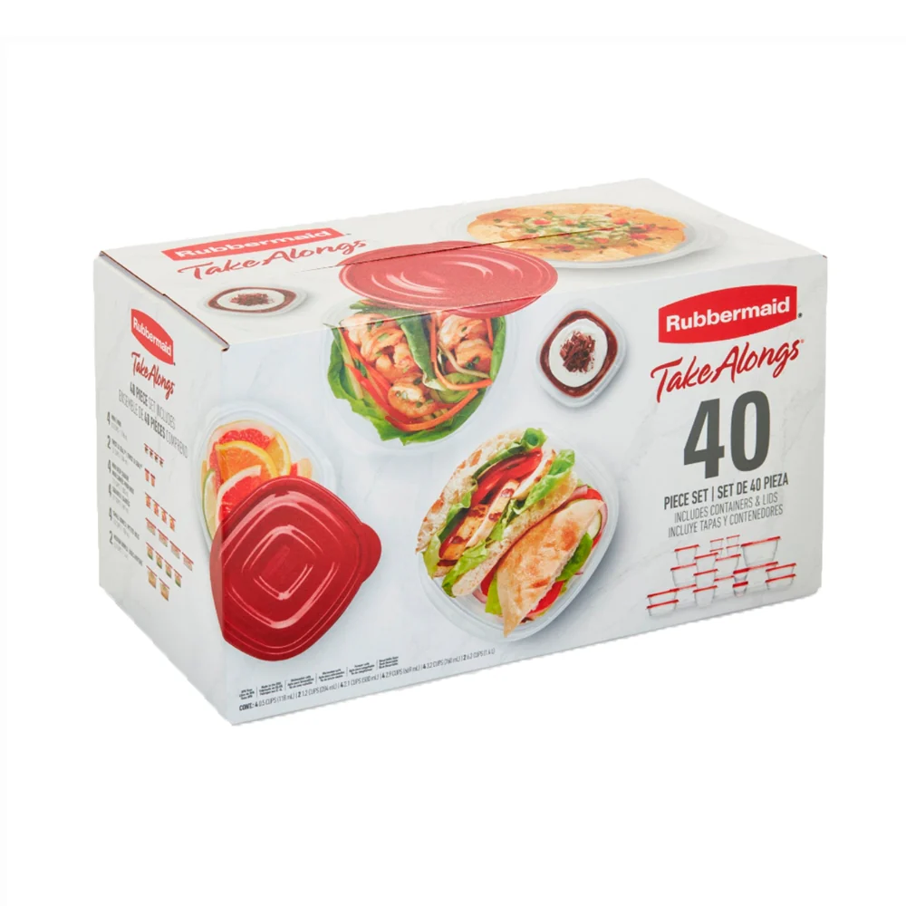Rubbermaid Take Alongs Set De Envases 40 Piezas - Image 3