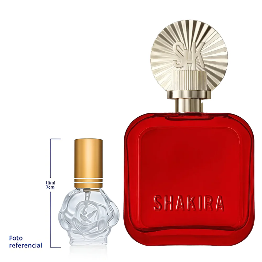 Shakira Rojo Decant Travel Size Eau De Parfum For Woman - Image 2