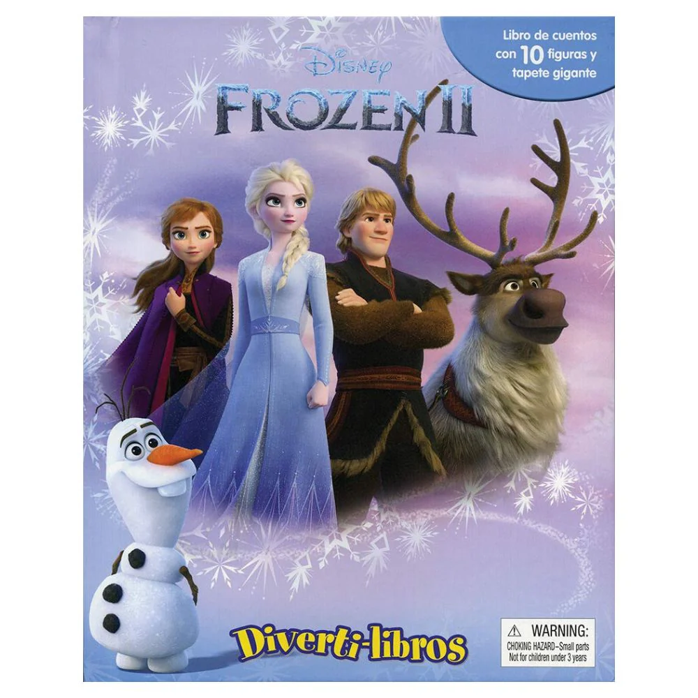 Sicoben Frozen Interactivo Diverti-Libros Cuento con 10 Figuras y Tapete 3+ - Image 4