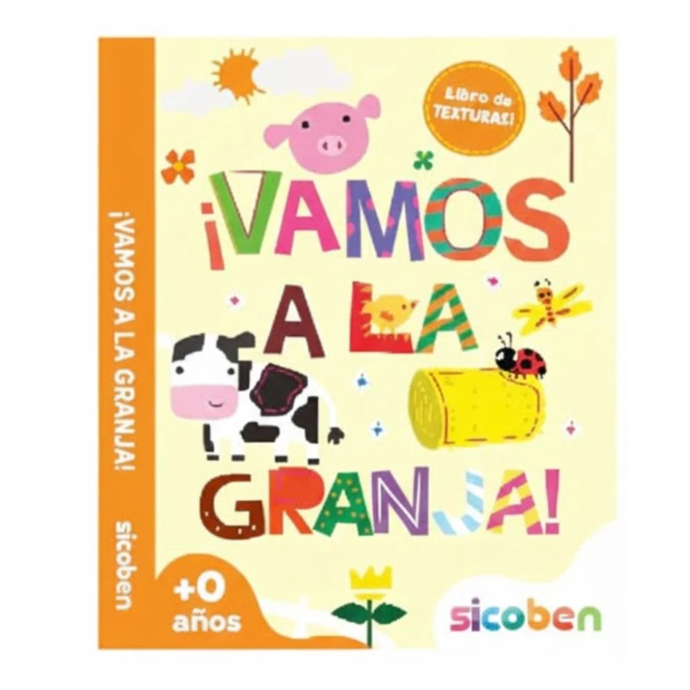 Sicoben Toco Y Leo Libro De Actividades Infantiles Vamos A La Granja  0+