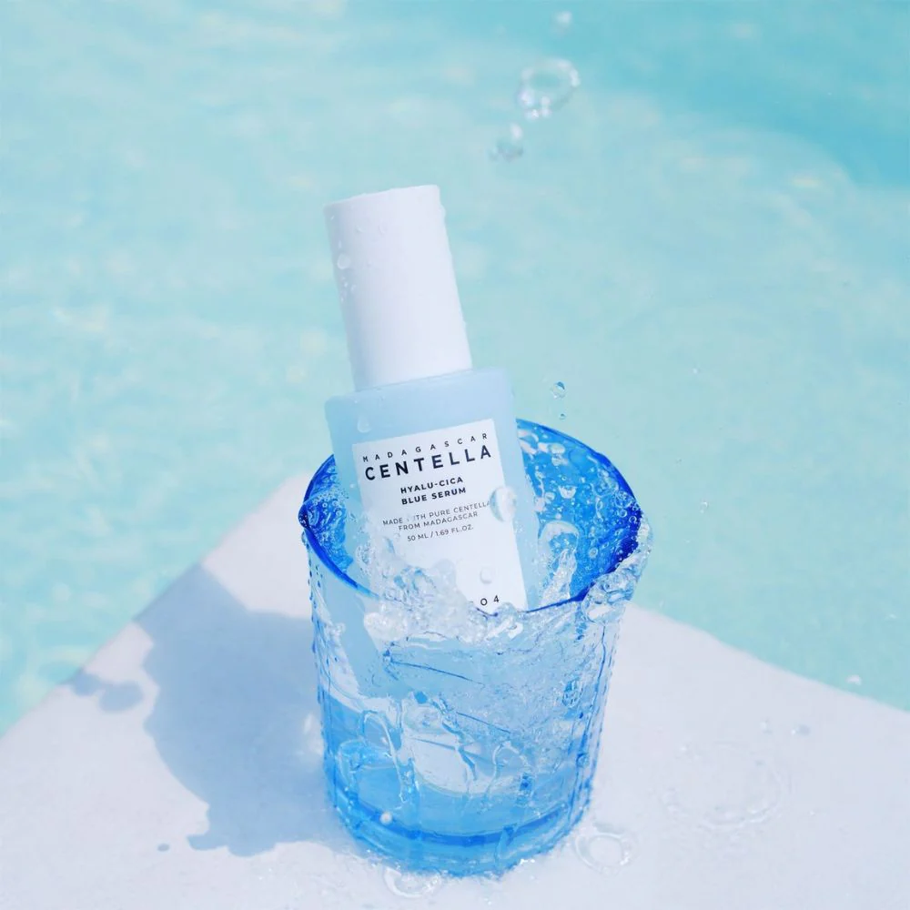 Skin1004 Madagascar Centella Hyalu-Cica Blue Serum 50ml - Image 3