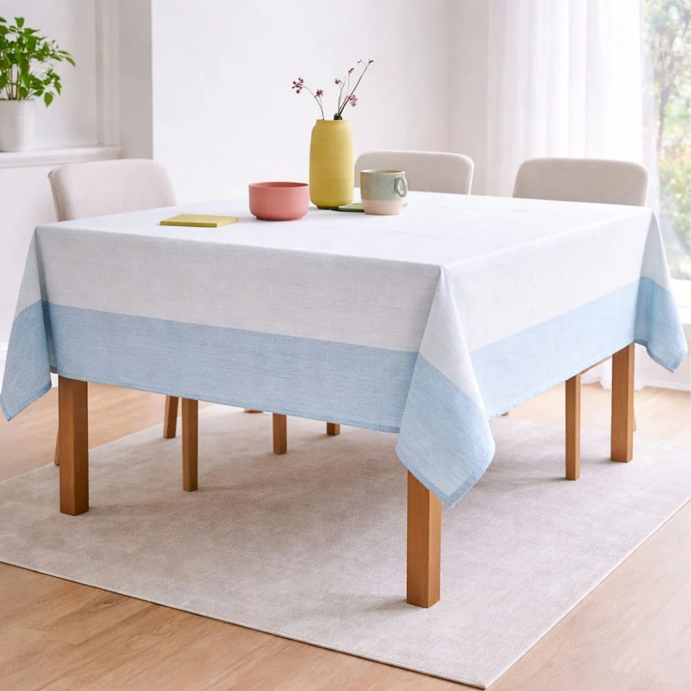 Mantel Rectangular Dug Color SkyBlue Sodahl 140 x 270 cm