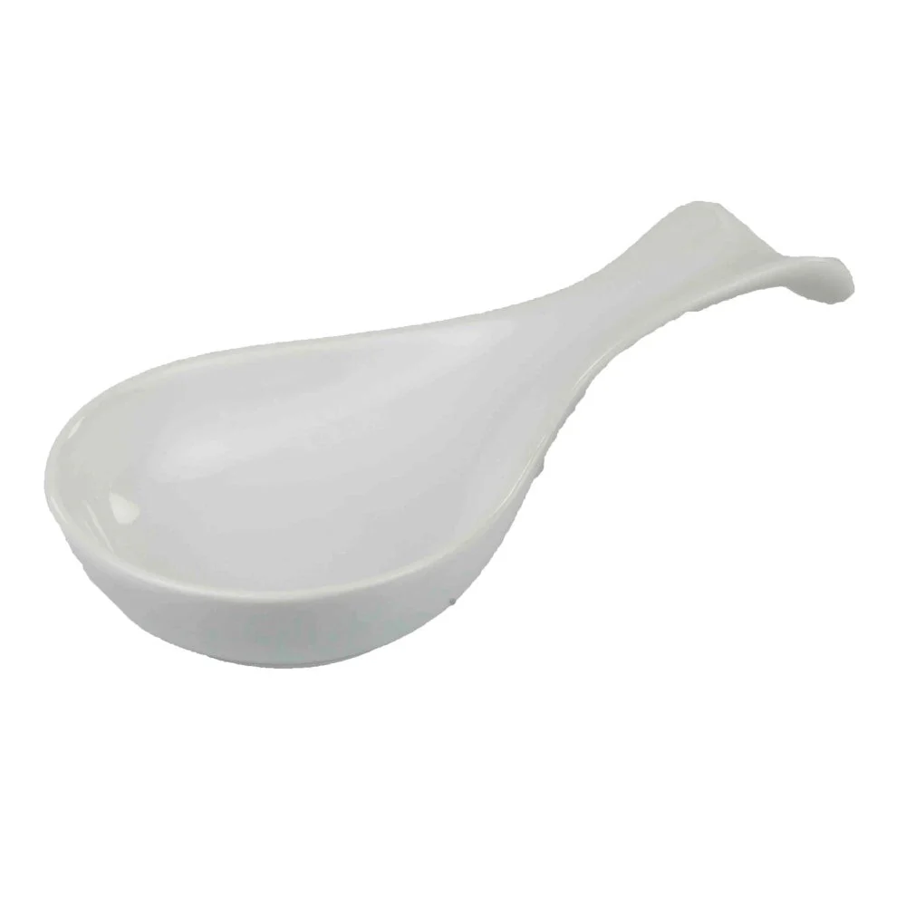 Soporte Para Cuchara Home Basics De Ceramica Blanco SR44262