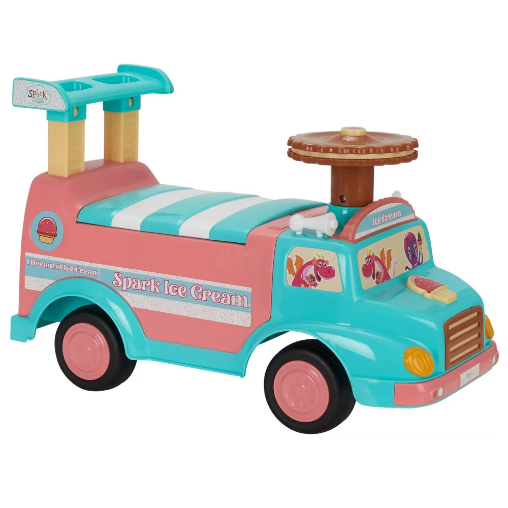 Spark Montable Camion de Helado Con Luces y Sonidos 1-3 Year - Image 2