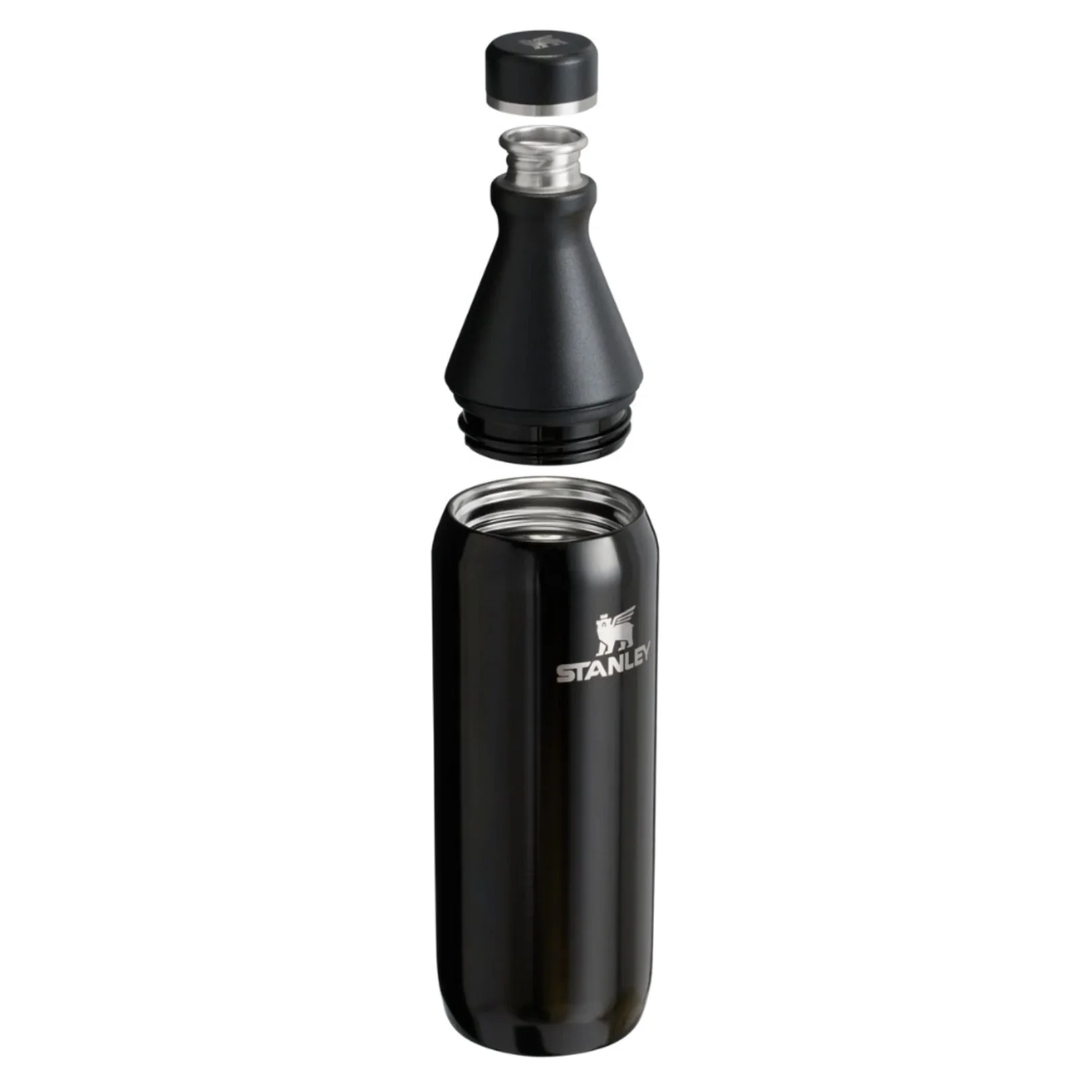 Stanley Termo All Day Slim Bottle Color Black 2.0 20oz - Image 2