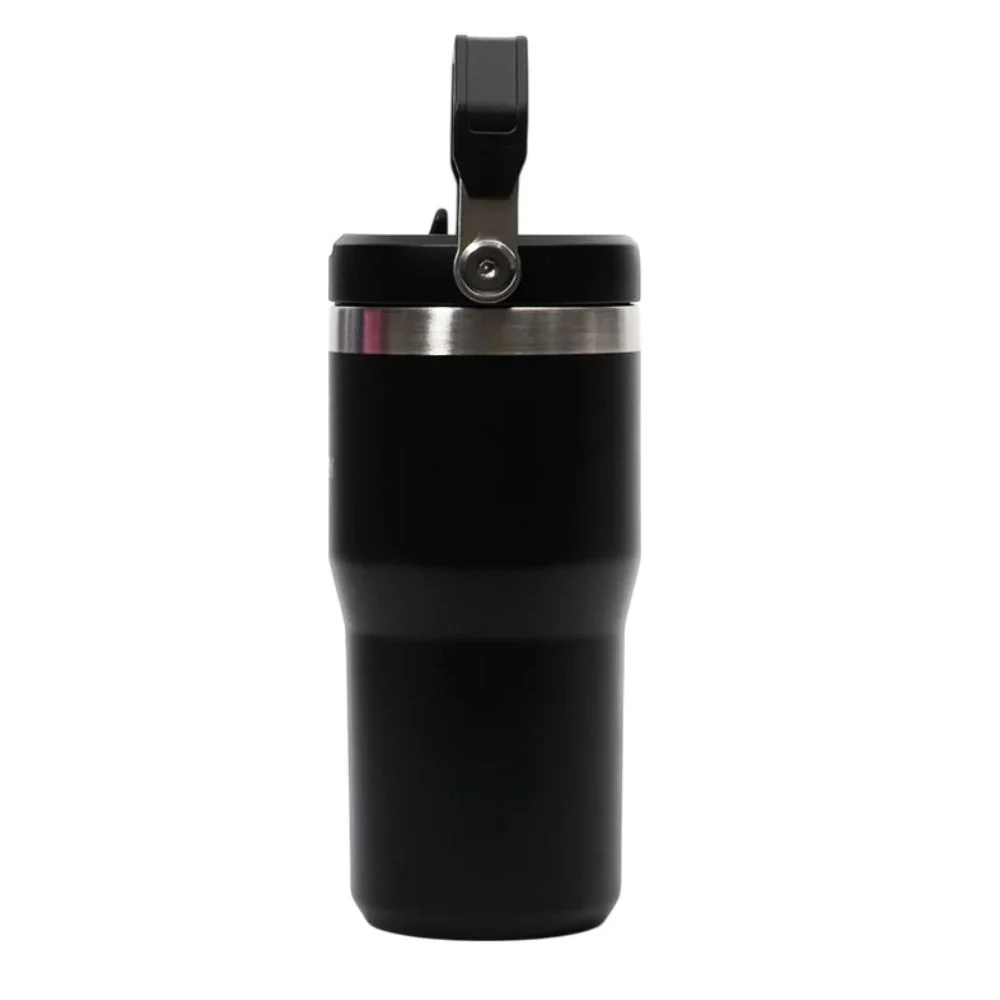Stanley Termo Classic Flip Straw Tumbler Color Black 20oz - Image 3