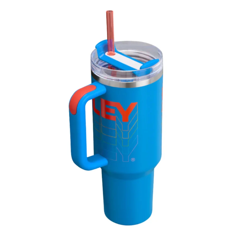 Stanley Termo Quencher H2.0 FlowState Tumbler Color Azure Reverb 30oz - Image 2