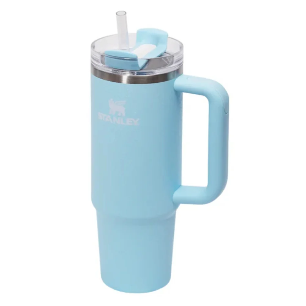Stanley Termo Quencher H2.0 FlowState Tumbler Color Powder Blue Cruch 30oz - Image 3