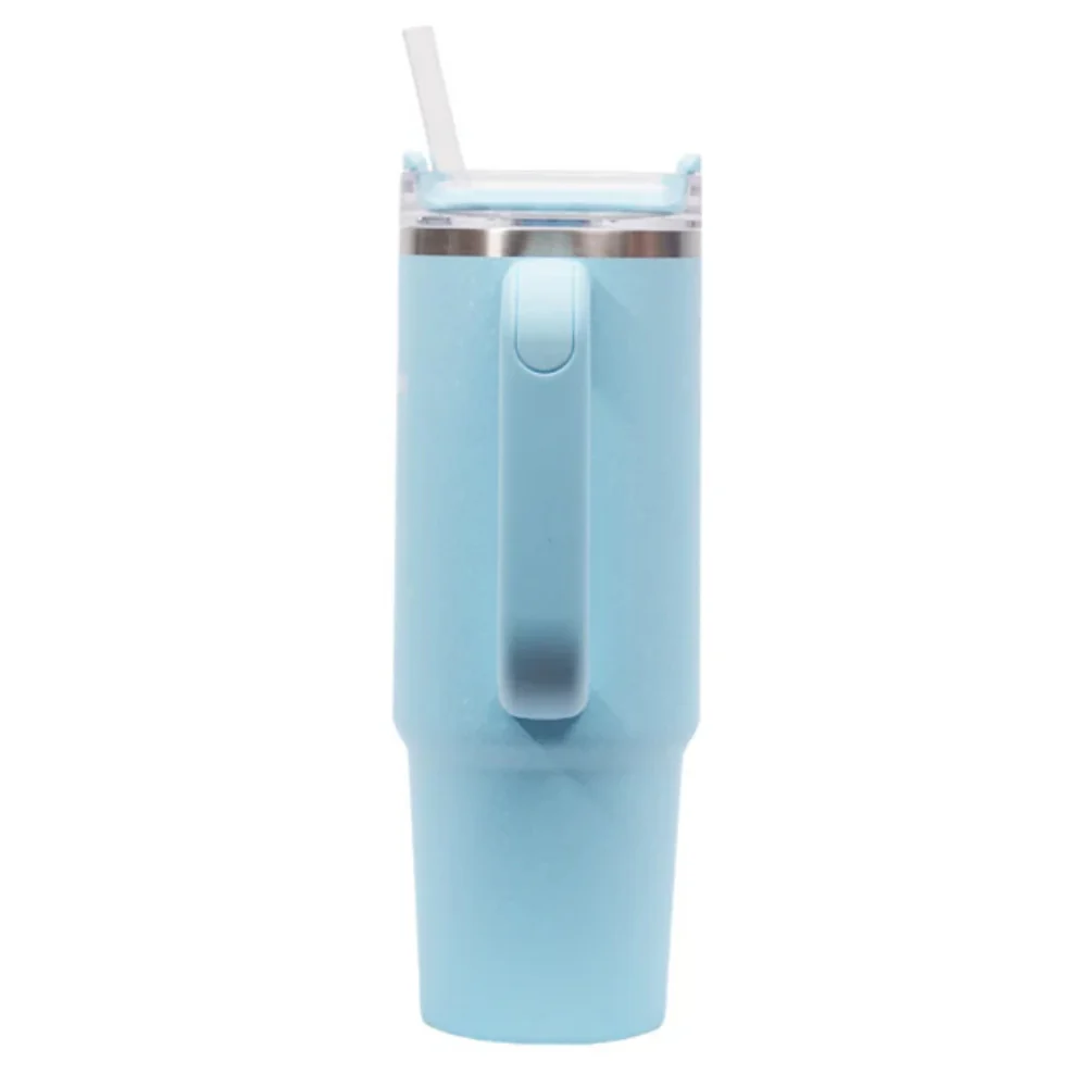 Stanley Termo Quencher H2.0 FlowState Tumbler Color Powder Blue Cruch 30oz - Image 4