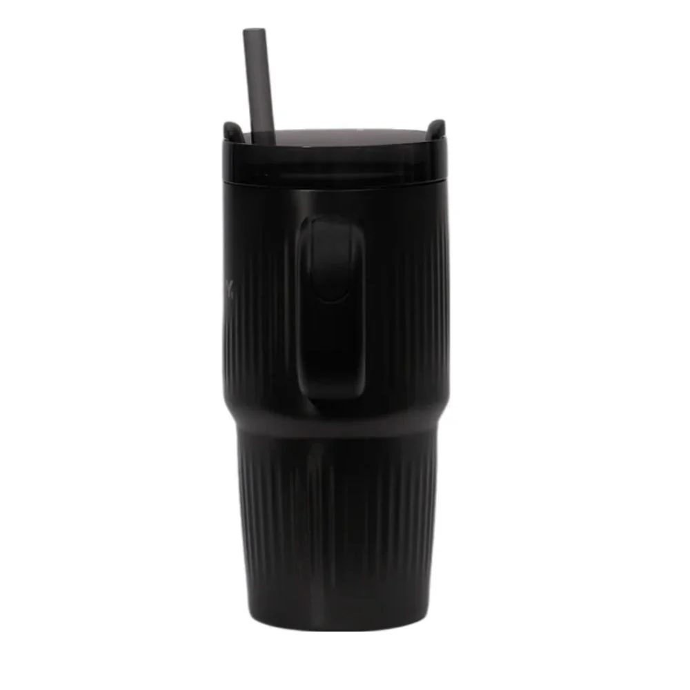Stanley Termo Quencher Texture H2.0 FlowState Tumbler Color Black PVD 20oz - Image 4