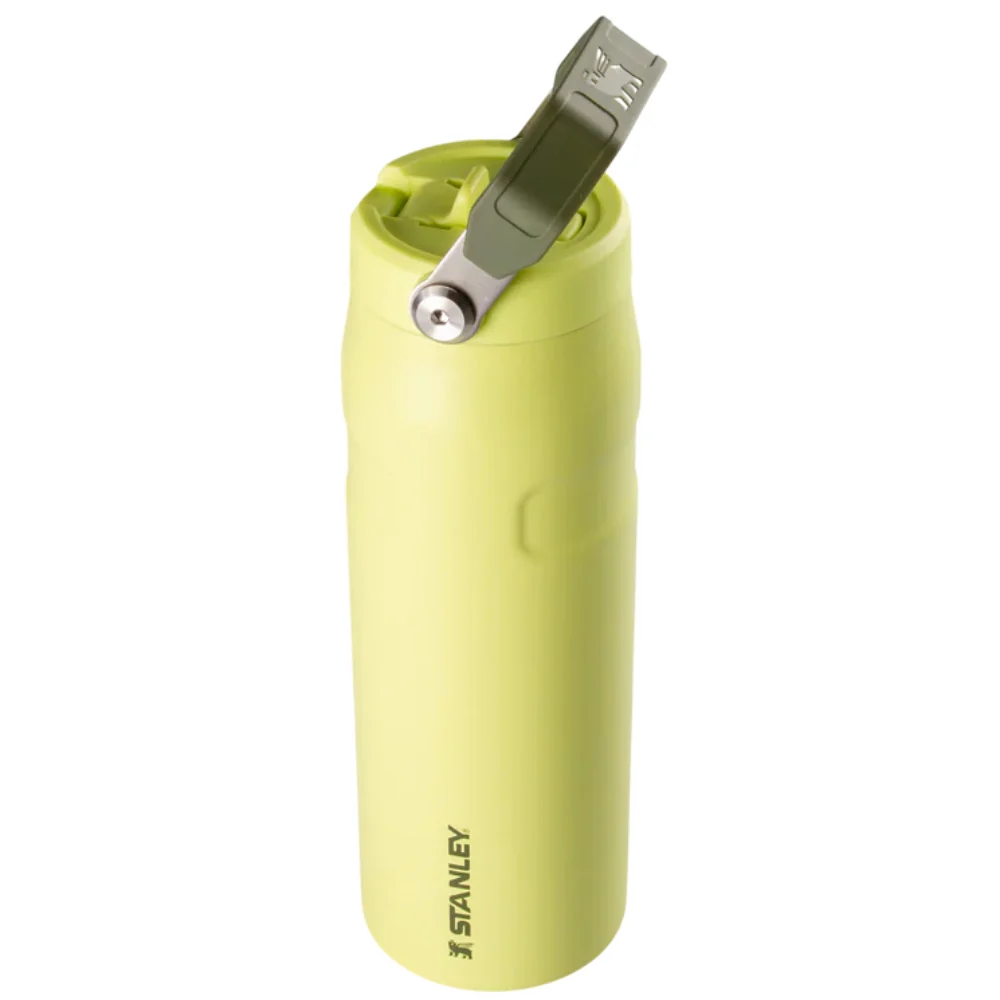 Stanley Termo The Iceflow Flip Straw Lid Color IL Green 24oz - Image 2