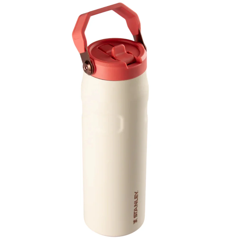 Stanley Termo The Iceflow Flip Straw Lid Reverb Color Crema 24oz - Image 3