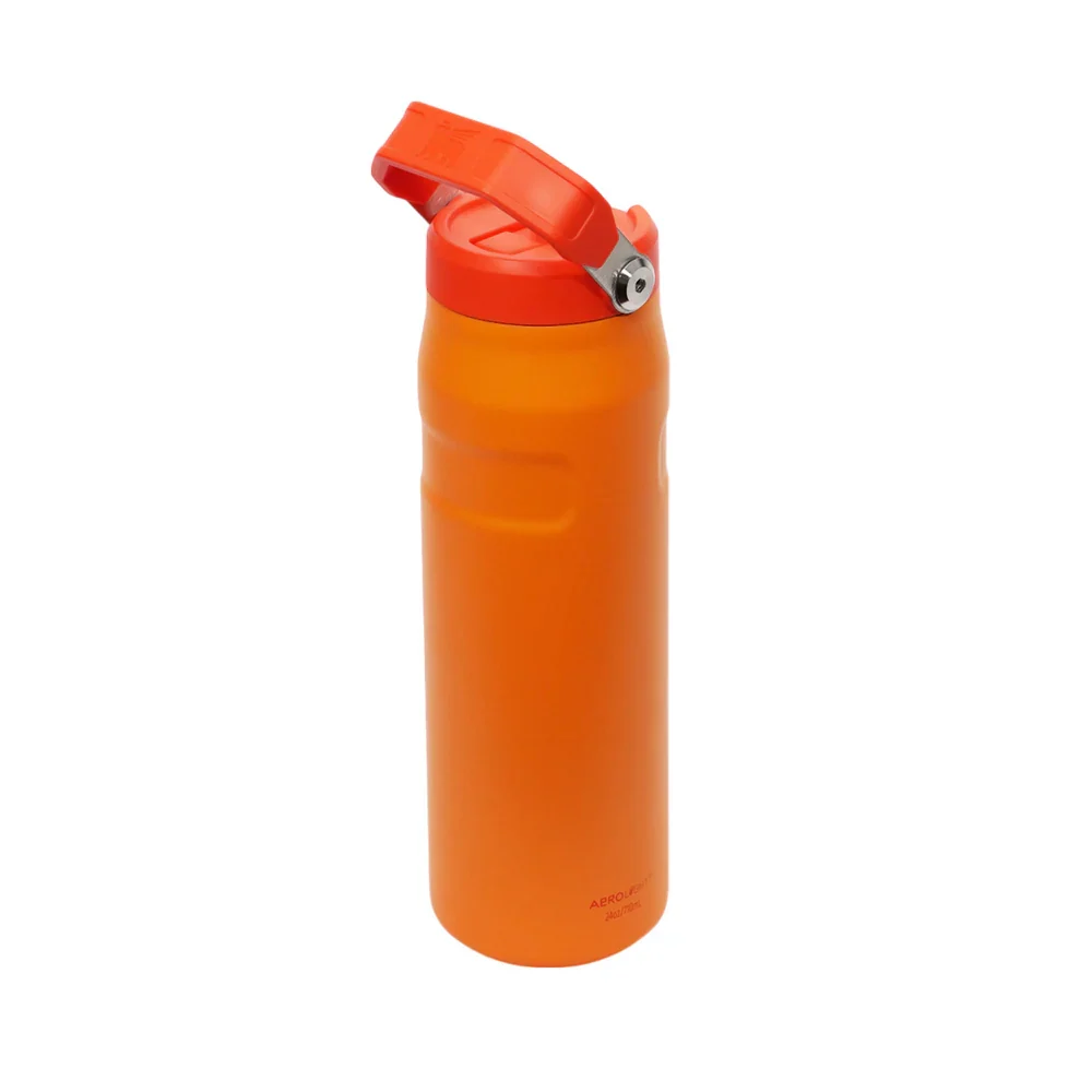 Stanley Termo The Iceflow Flip Straw Lid Color Golden Rod 24oz - Image 3