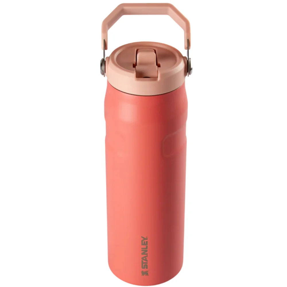 Stanley Termo The Iceflow Flip Straw Lid Reverb Color Terracotta 24oz - Image 2