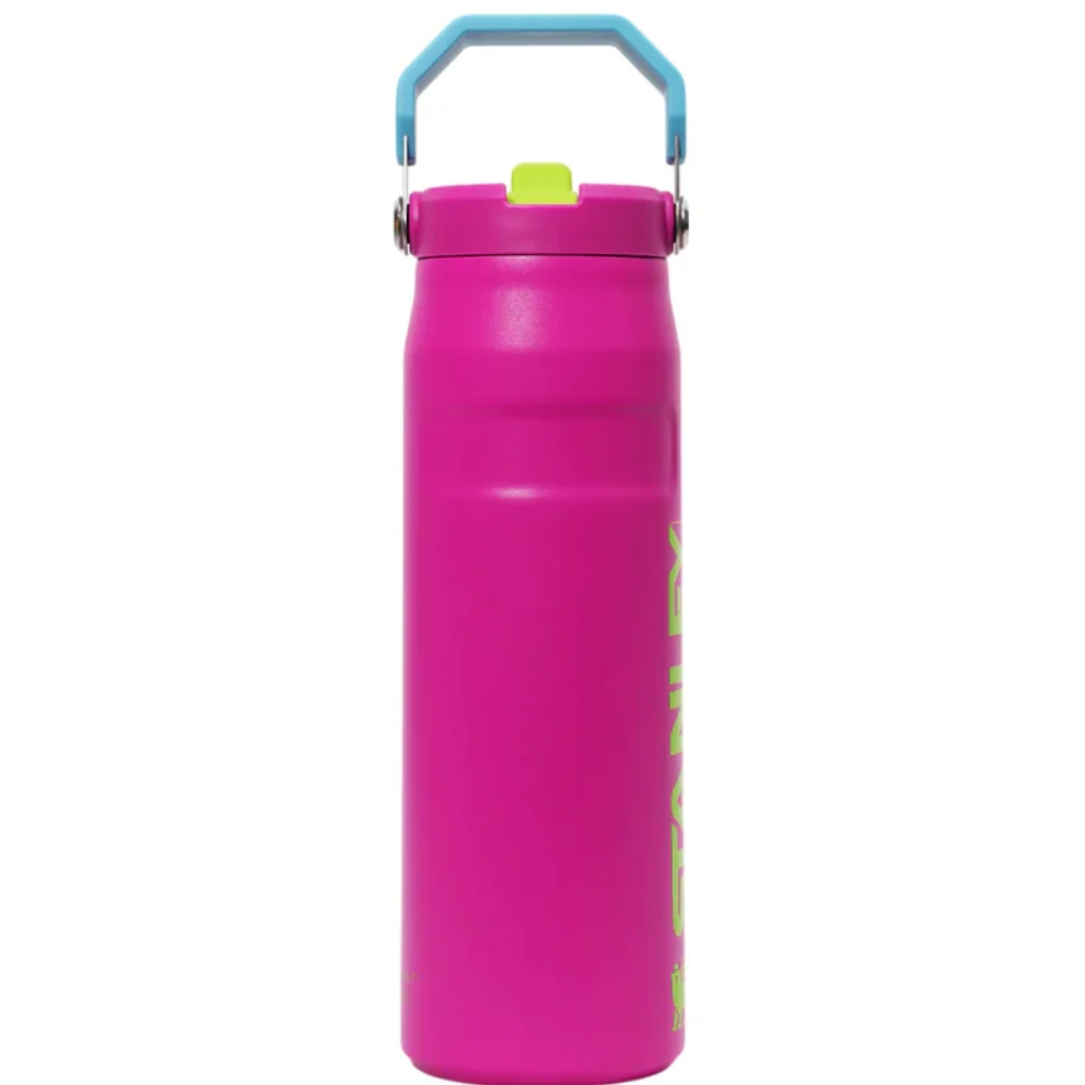 Stanley Termo The Iceflow Flip Straw Lid Reverb Color Vivid Violet Reverb 24oz - Image 4