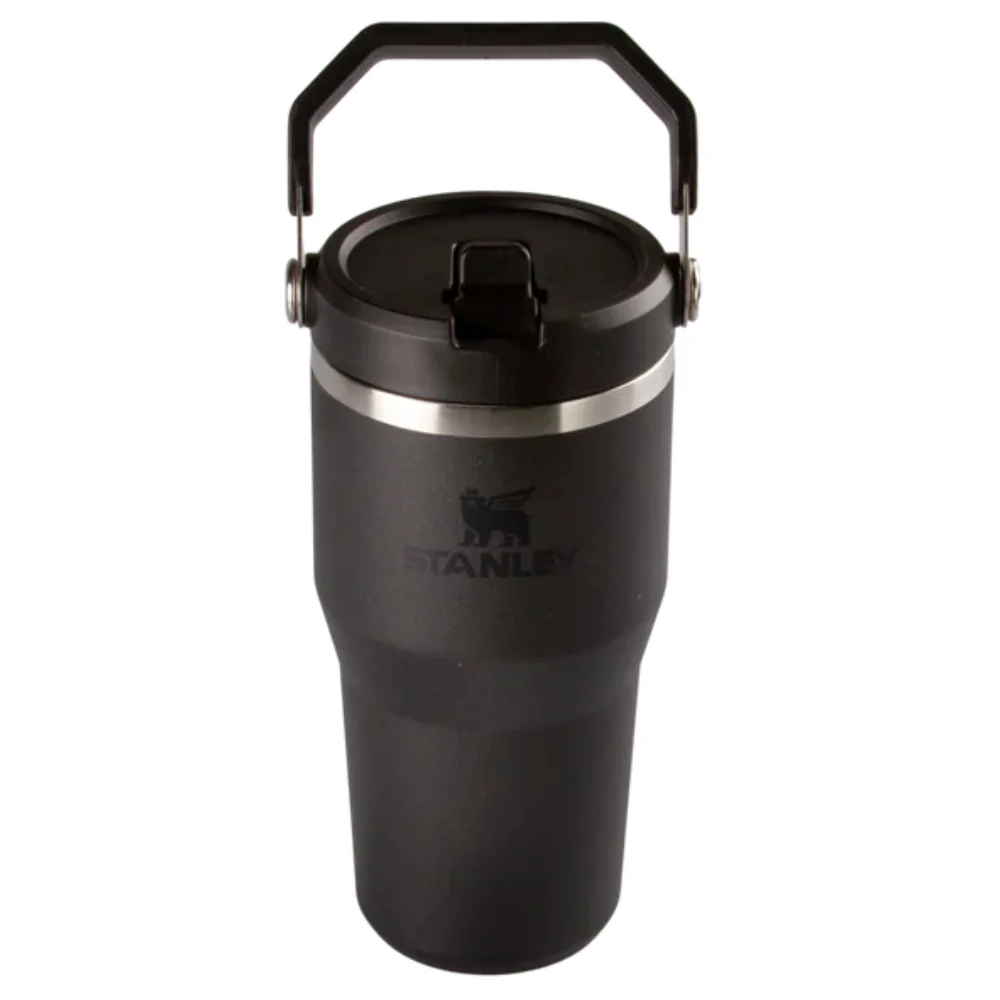 Stanley Termo The Iceflow Flip Straw Tumbler Color Black 2.0 20oz - Image 2