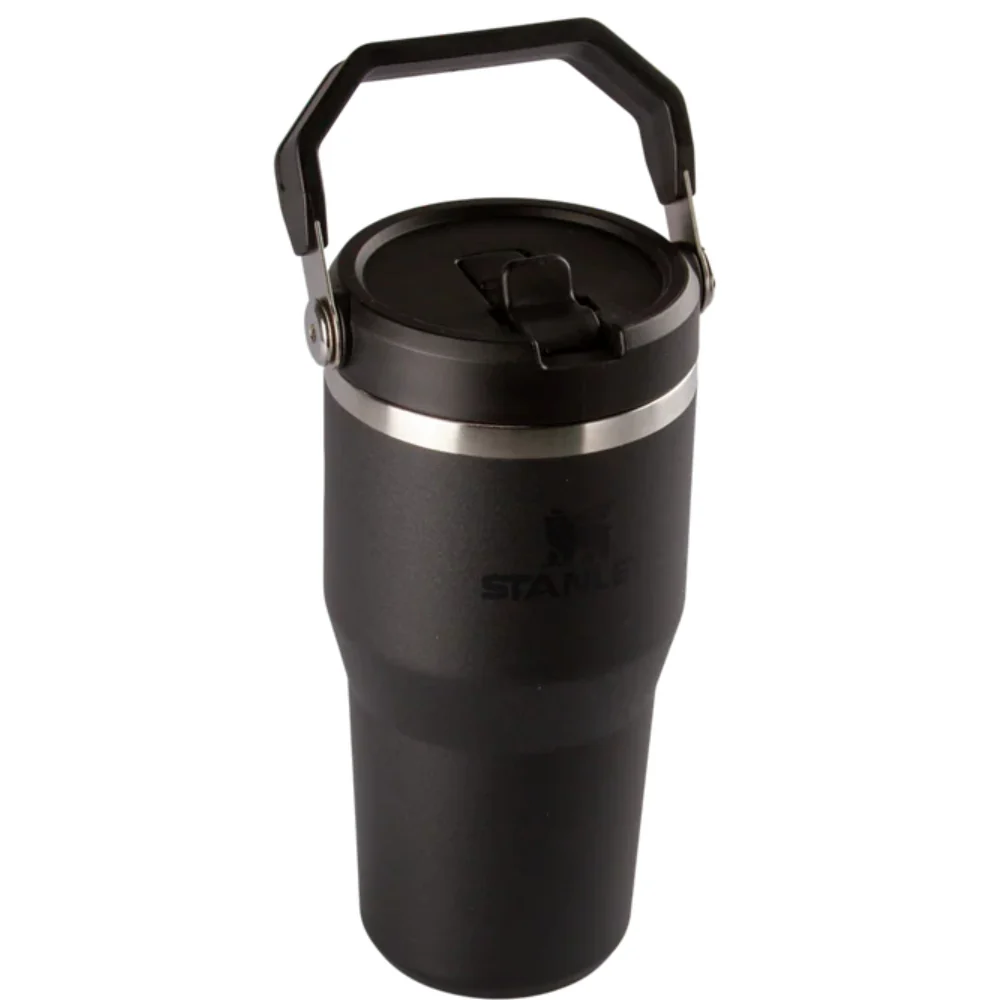 Stanley Termo The Iceflow Flip Straw Tumbler Color Black 2.0 20oz - Image 3