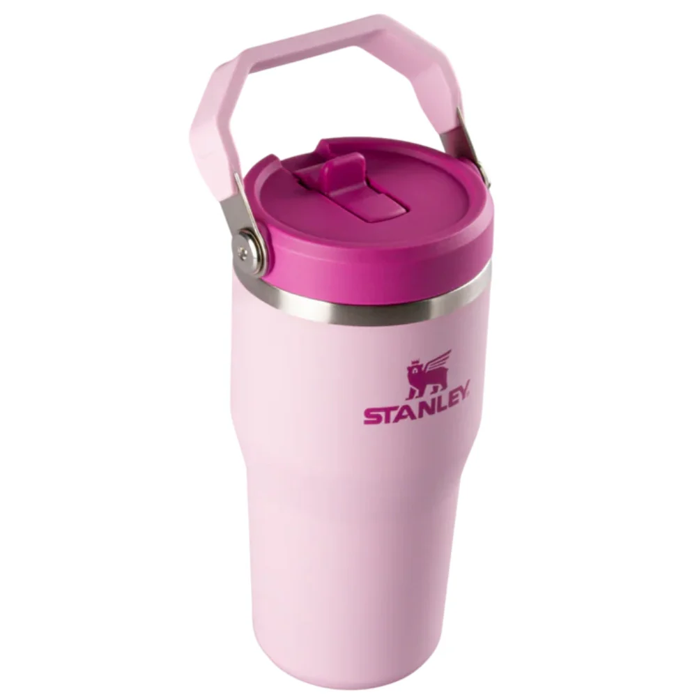 Stanley Termo The Iceflow Flip Straw Tumbler Color Cherry Blossom 20oz - Image 3
