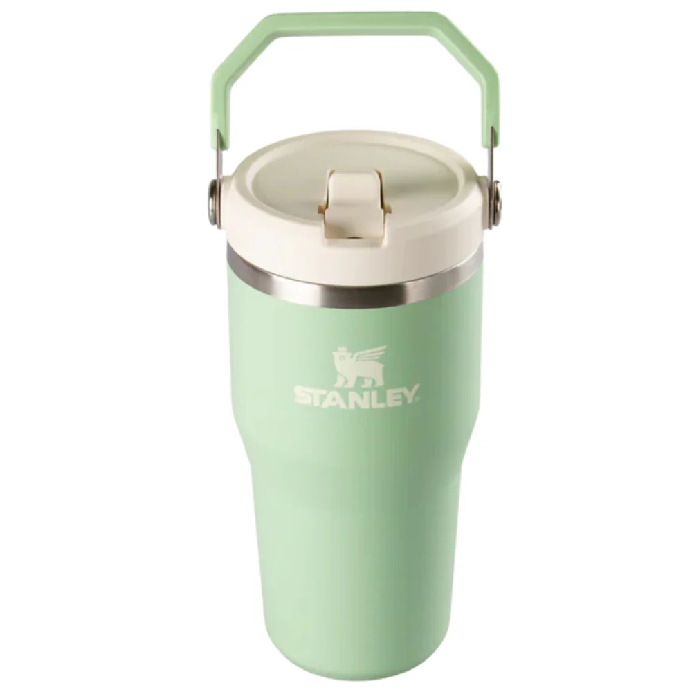 Stanley Termo The Iceflow Flip Straw Tumbler Color Pistachio 20oz - Image 2