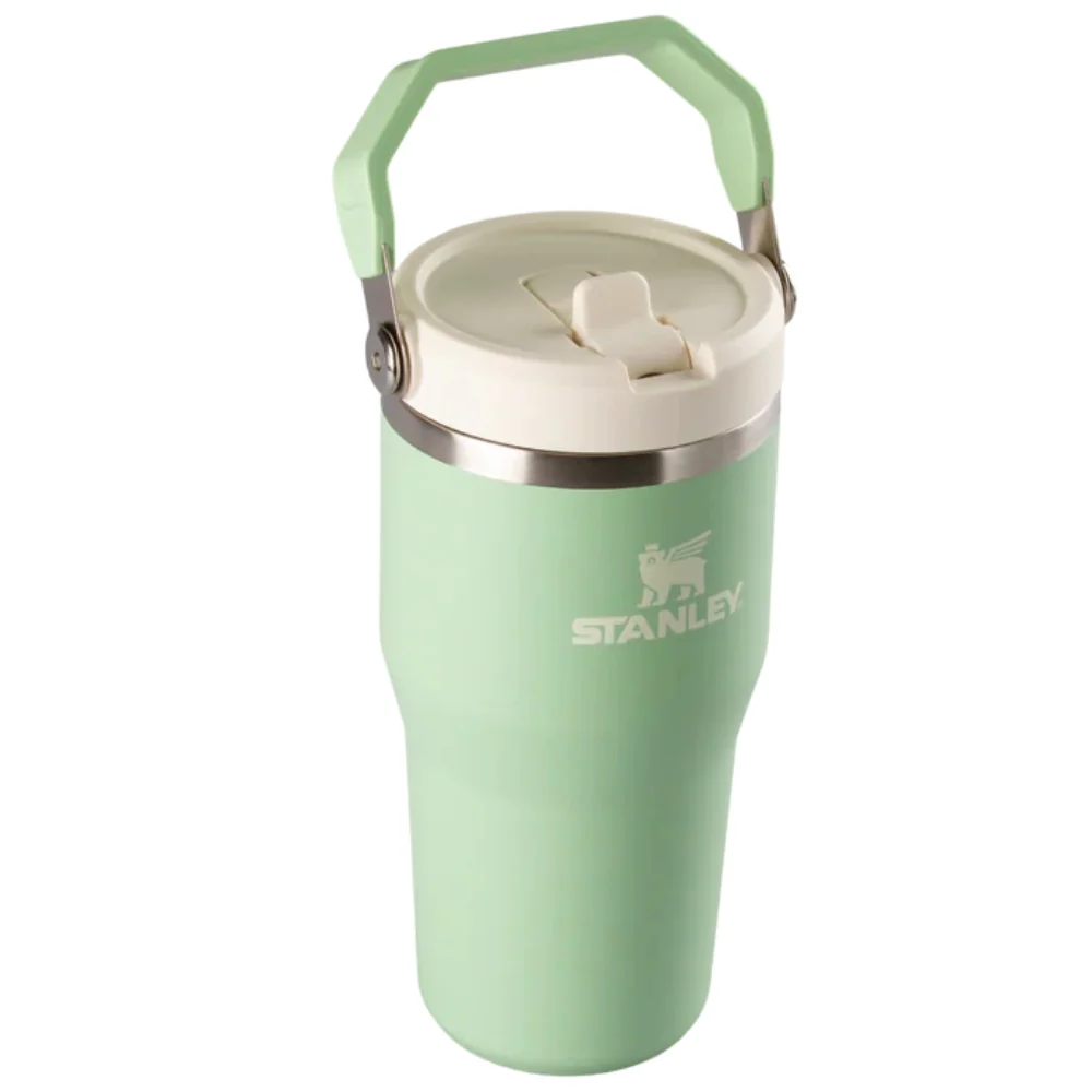 Stanley Termo The Iceflow Flip Straw Tumbler Color Pistachio 20oz - Image 3