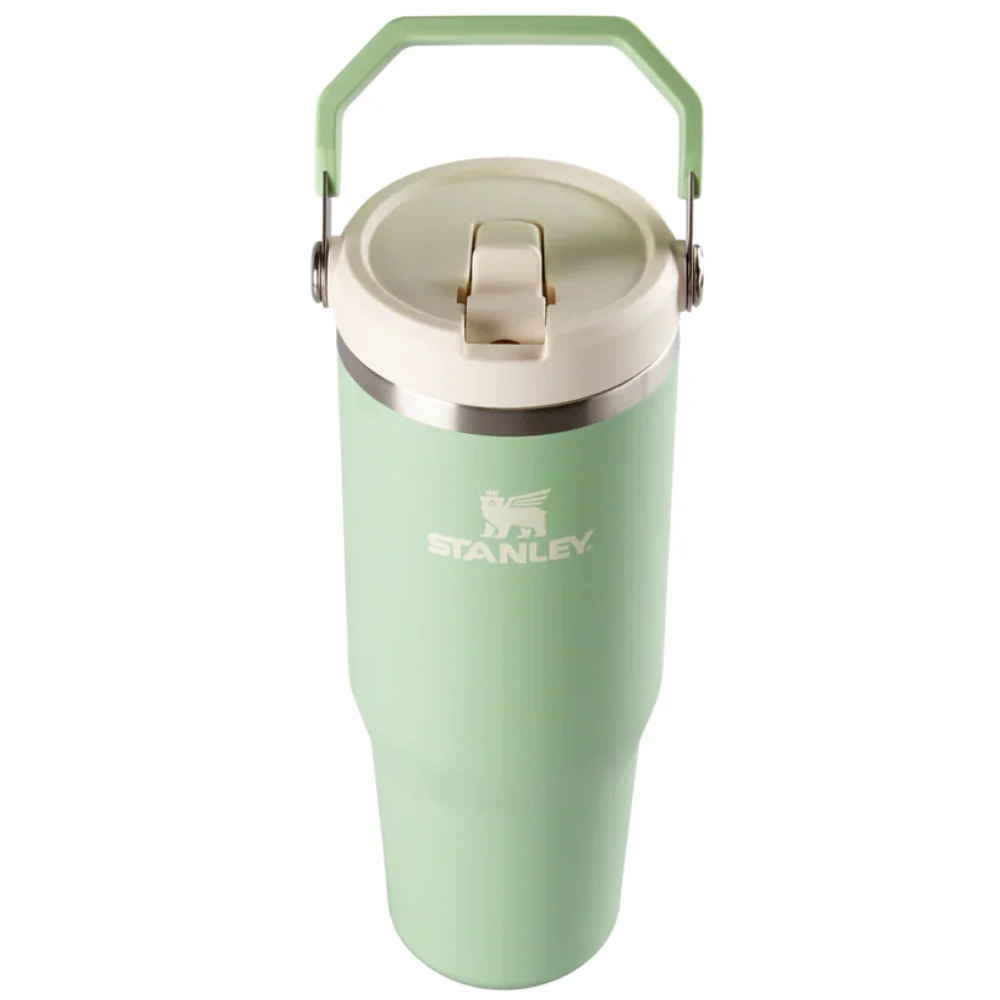 Stanley Termo The Iceflow Flip Straw Tumbler Color Pistachio 30oz - Image 2