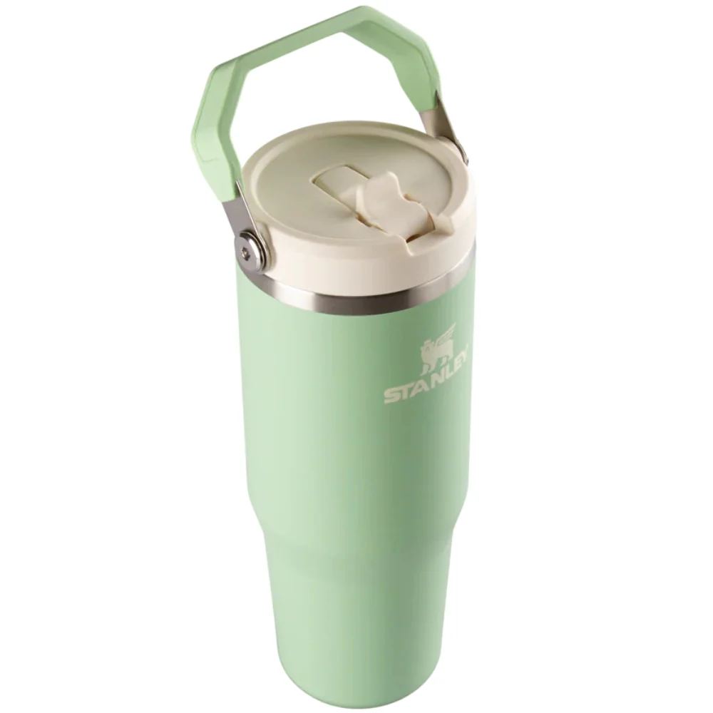 Stanley Termo The Iceflow Flip Straw Tumbler Color Pistachio 30oz - Image 3