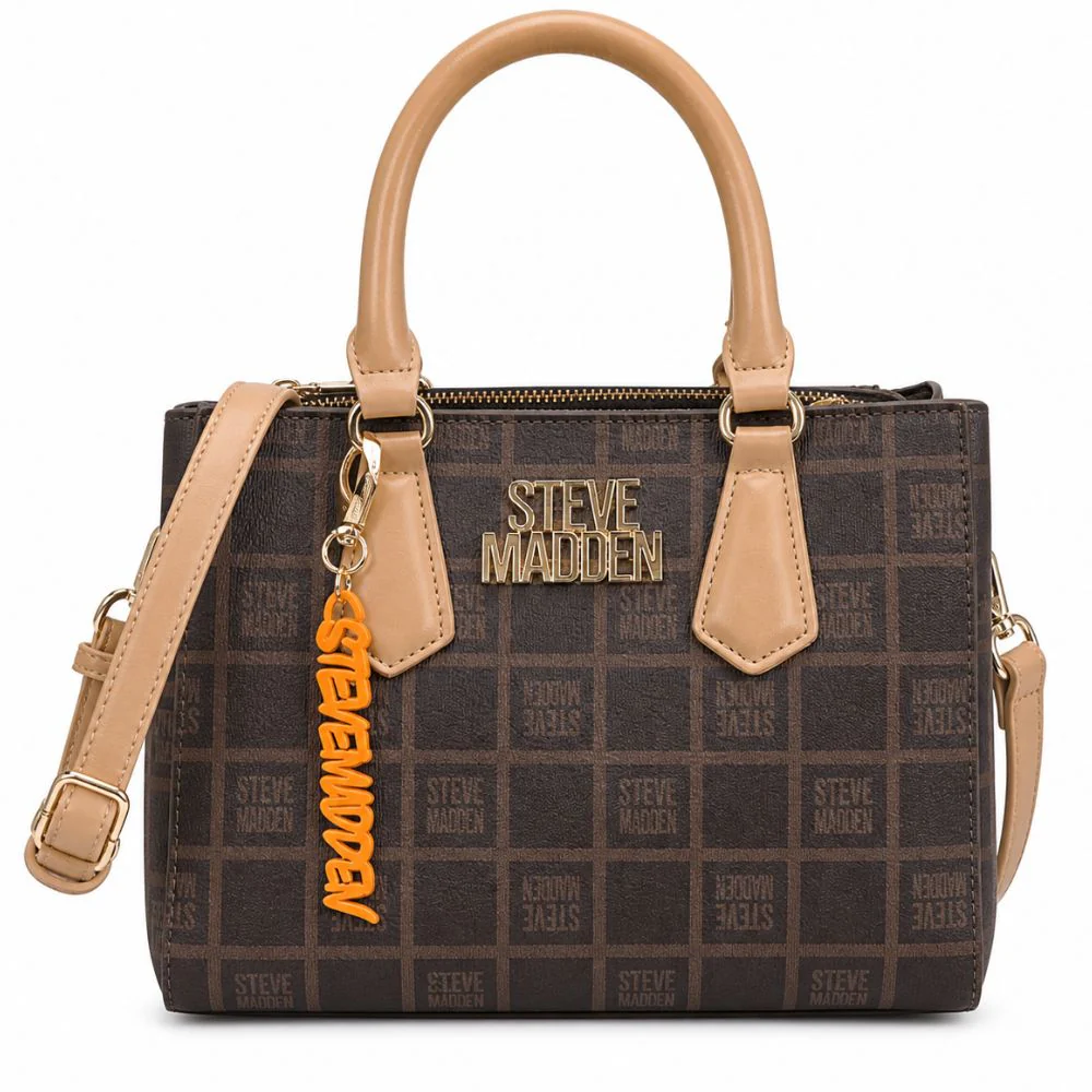 Steve Madden Cartera Mickey Patch Satchel Sepia - Image 2