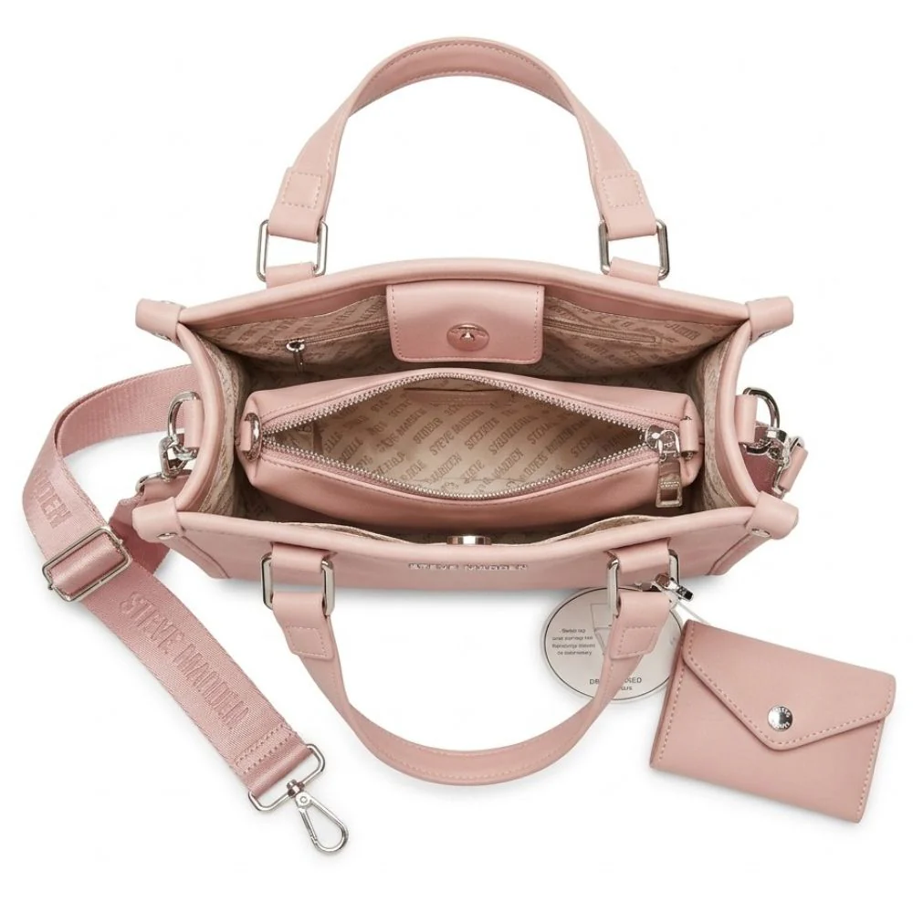Steve Madden Cartera Mini Tote Blush - Image 3