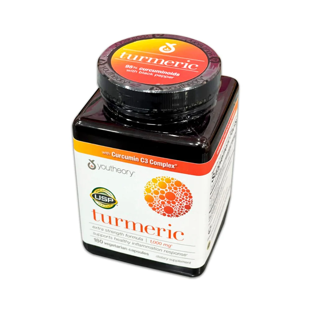 Youtheory Turmeric 150 vegetarian capsules - Image 4