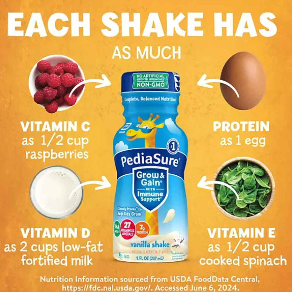 Pediasure 24 Und Includes Optigro Plus Shake Vanilla - Image 3