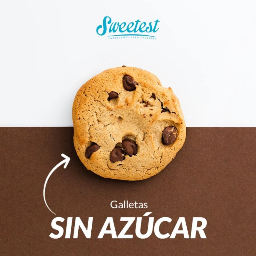 Sweetella Galletas De Vainilla Y Chispas De Chocolate Sin Azúcar 150gr - Image 2