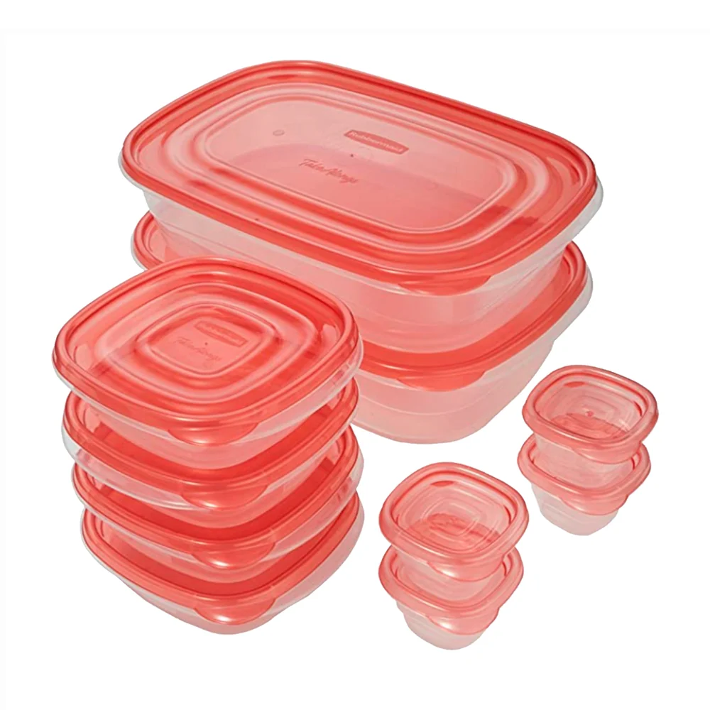 Rubbermaid Take Alongs Set de 20 Piezas 10 Envases Con Tapas