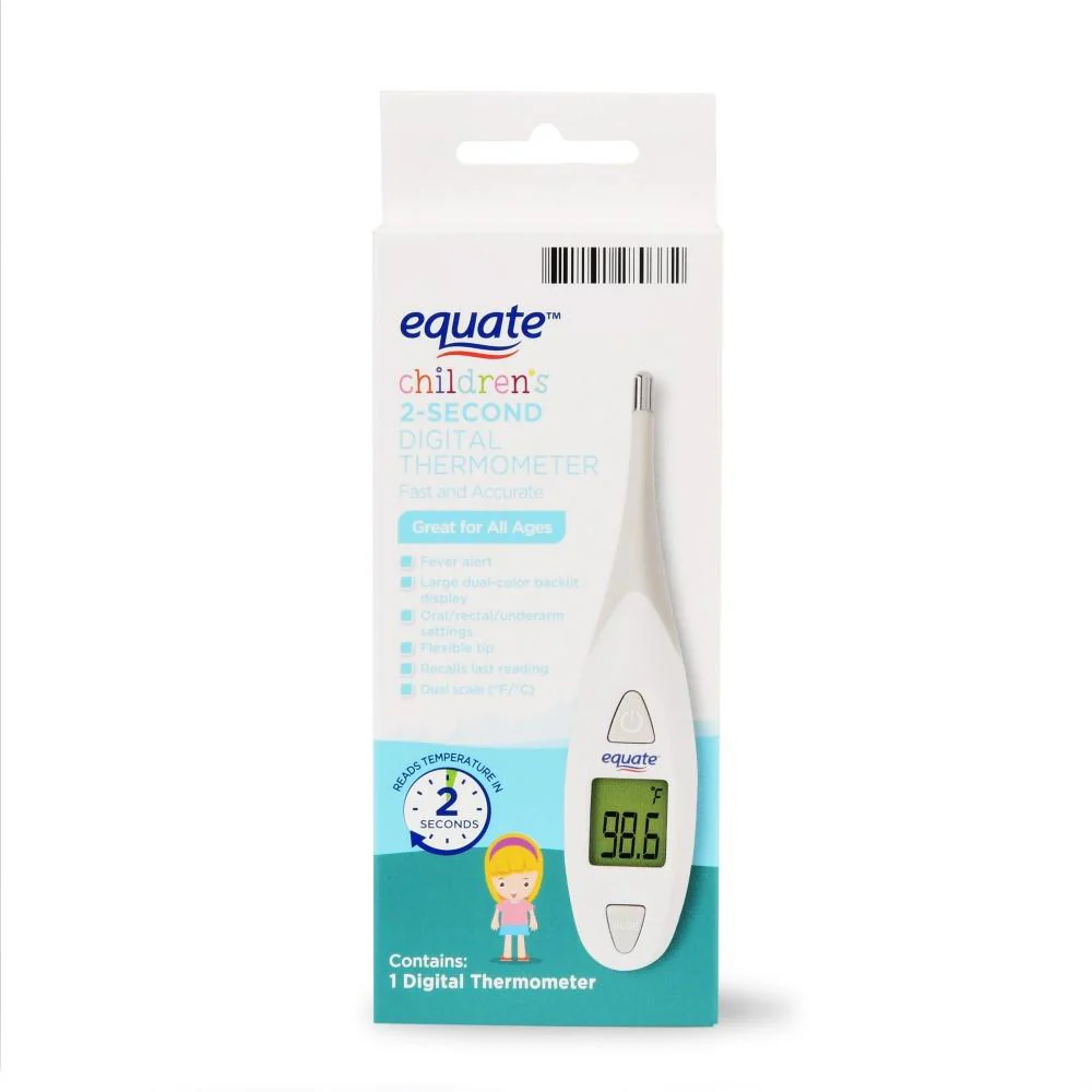 Termometro Digital Equate Children's 2-second