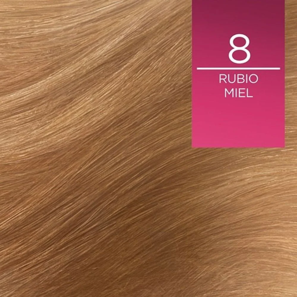 L'Oreal Tinte Excellence Creme 8 Rubio Miel - Image 2
