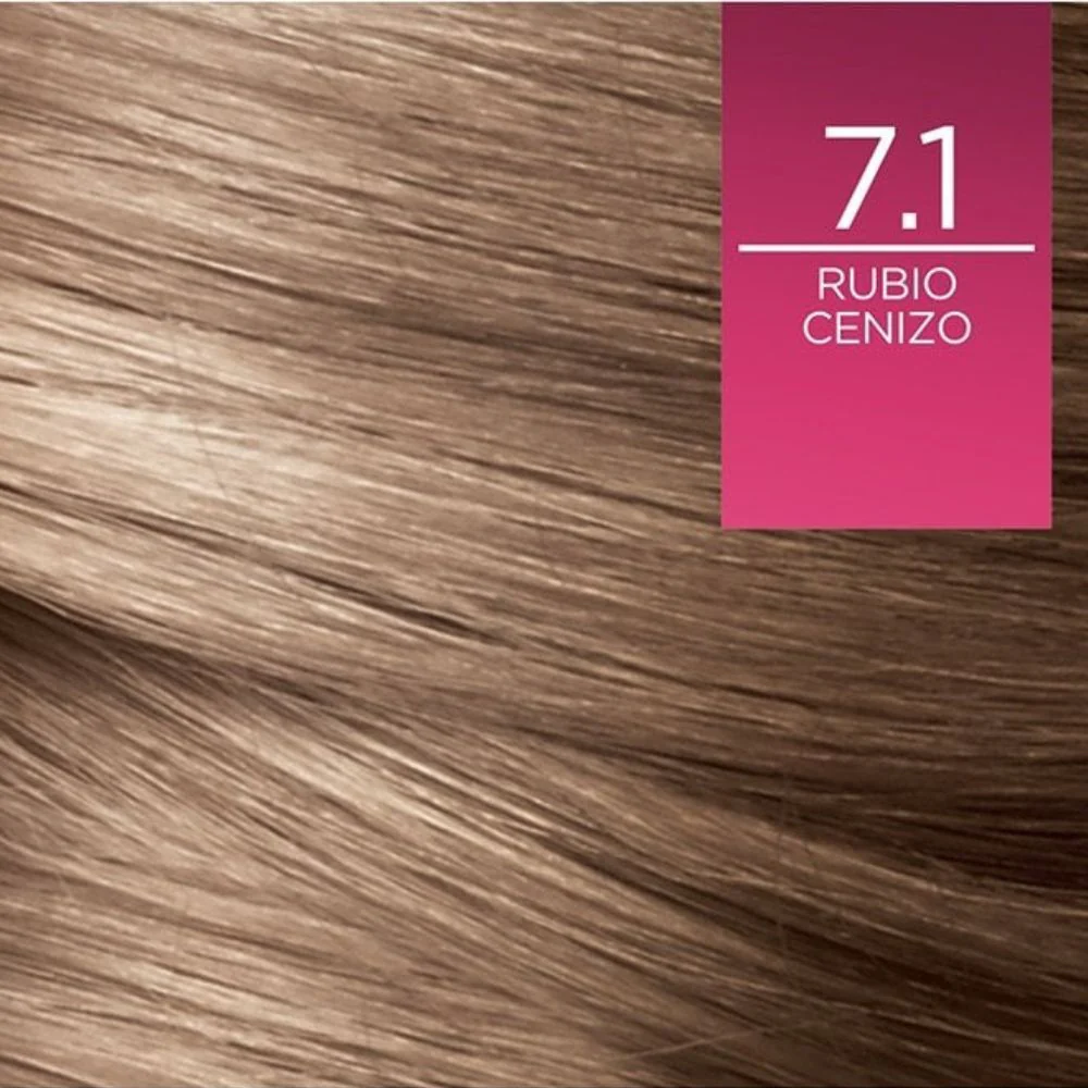 L'Oreal Tinte Excellence Creme 7.1 Rubio Cenizo - Image 2