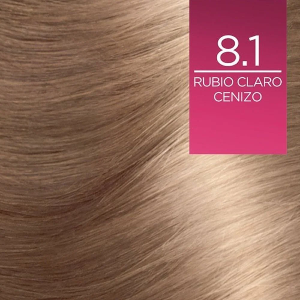L'Oreal Tinte Excellence Creme 8.1 Rubio Claro Cenizo - Image 2