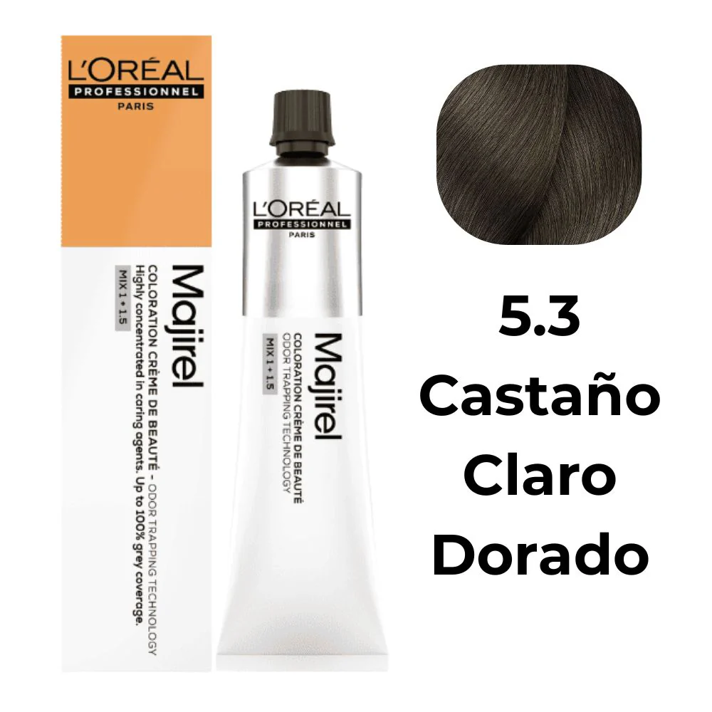 L'oreal Tinte Majirel 5.3 Castaño Claro Dorado 50ml