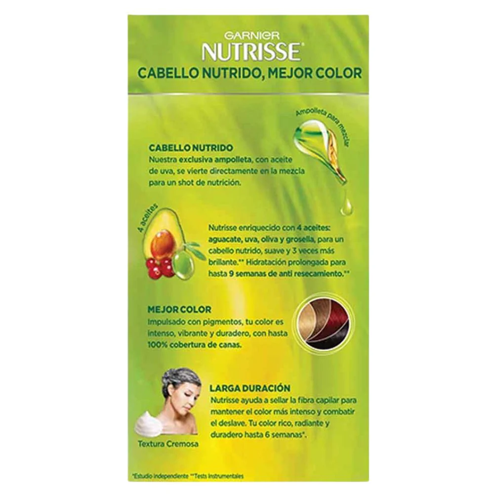 Garnier Tinte Nutrisse 30 Espresso - Castaño Oscuro - Image 3